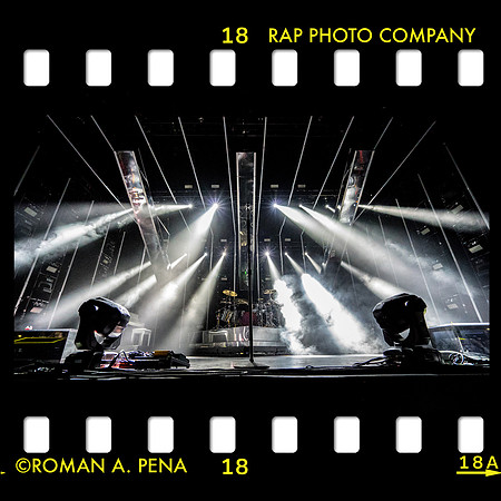 TMF pre-show lighting